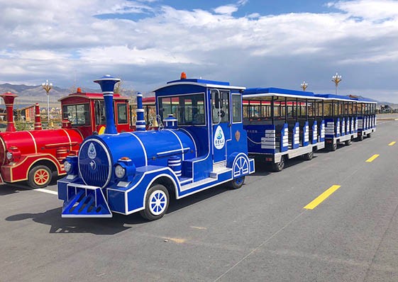 无轨锂电池观光小火车 无轨锂电池观光小火车