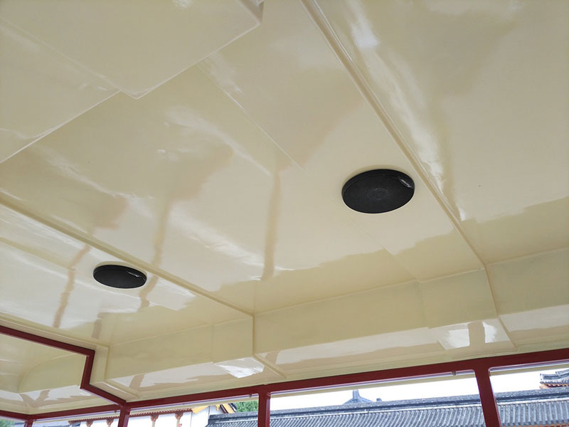 景区观光小火车-车厢顶部 景区观光小火车-车厢顶部