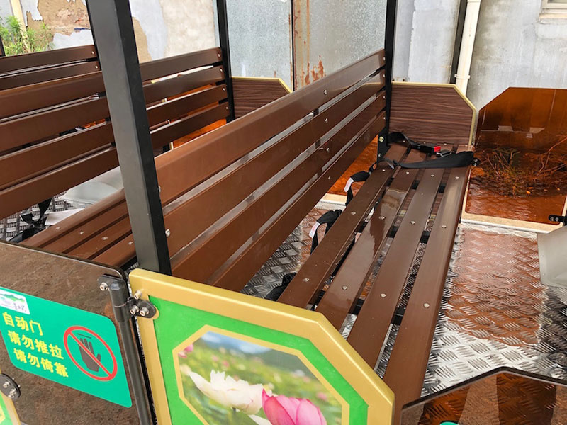 景区观光小火车-塑木座椅 景区观光小火车-塑木座椅